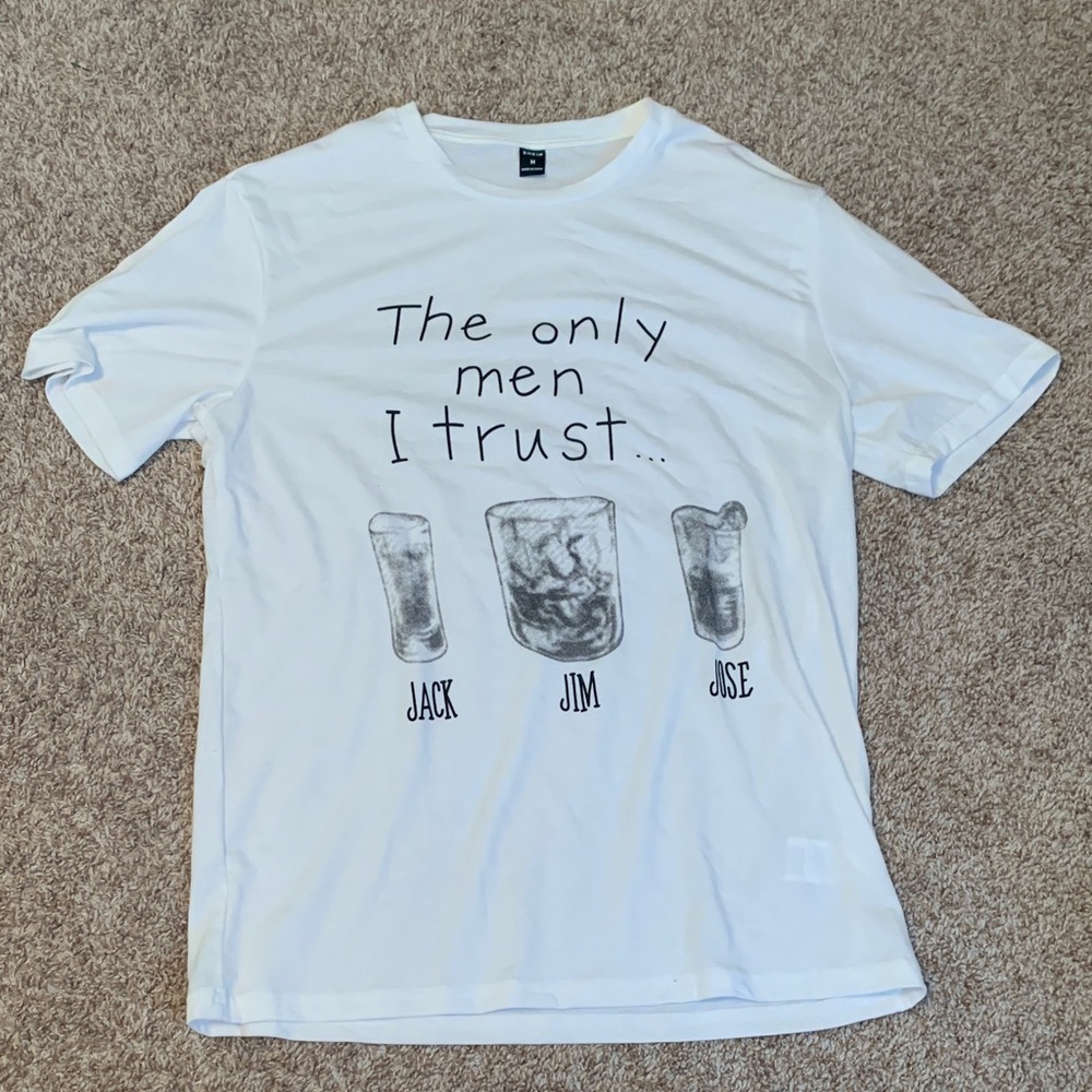 White Graphic T-Shirt